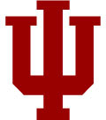 The Indiana University logo